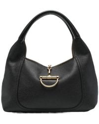 Gucci - Softbit Leather Shoulder Bag - Lyst