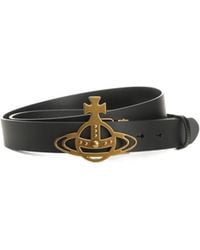 Vivienne Westwood - Logo-Plaque Buckle Belt - Lyst