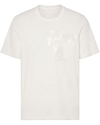 Maison Margiela - Taped Jersey T-Shirt - Lyst