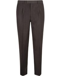 ZEGNA - Belt-Loop Casual Pants - Lyst