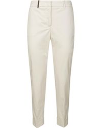 Peserico - Belt Loops Slacks - Lyst