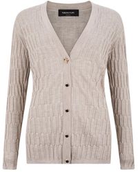 Fabiana Filippi - V-Neck Cardigan - Lyst