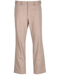 Saint Laurent - Button Detailed Straight Leg Pants - Lyst