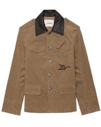 Zadig & Voltaire - Veram Corduroy Embroidered Jacket - Lyst