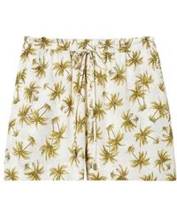 Twinset - Palm Tree-Print Shorts - Lyst
