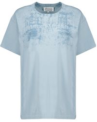 Maison Margiela - Numeric Logo Printed T-Shirt - Lyst