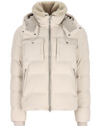 Moorer - Hooded Padded Down Jacket - Lyst