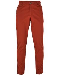 BOSS - Cotton Trousers - Lyst
