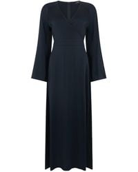 Fabiana Filippi - Belted Bell-Sleeve Dress - Lyst