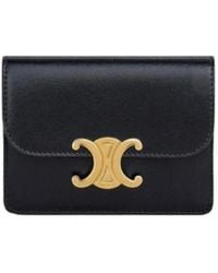 Celine - Card Holder Triomphe - Lyst