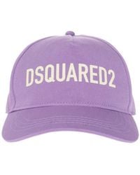 DSquared² - One Life Logo Printed Baseball Cap - Lyst