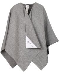 Max Mara - Asymmetrical Poncho - Lyst