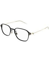 Montblanc - Eyewear Square Frame Glasses - Lyst