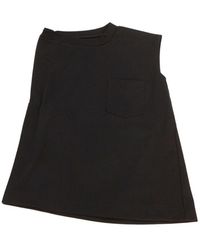 Sacai - Jersey Sleeveless Top - Lyst