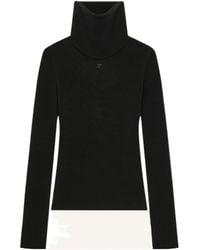 Courreges - High-Collar Sweater - Lyst