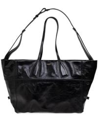 Balmain - Logo Printed Track Zip Travel Bag - Lyst