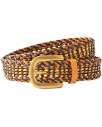 Gabriela Hearst - Woven Leather Waist Belt - Lyst