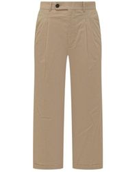 Drole de Monsieur - Drôle De Monsieur Pantalon Cropped À Plis Pants - Lyst
