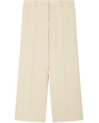 Jil Sander - High-Waisted Wool Trousers - Lyst