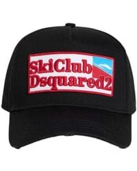 DSquared² - Ski Club Logo Baseball Cap - Lyst