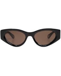 Chloé - Chloé Eyewear Marcie Cat-Eye Frame Sunglasses - Lyst
