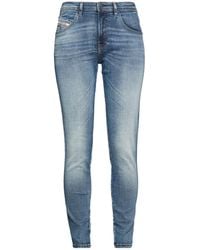 DIESEL - Mid-Rise Slim-Fit Jeans - Lyst