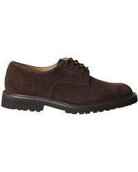 Tricker's - Daniel Suede Lace-Up Derby Shoes - Lyst