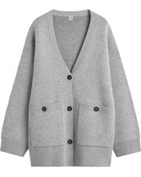 TOTEME - Totême Longline Cardigan - Lyst