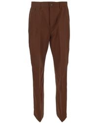 Valentino - Straight Leg Tailored Pants - Lyst