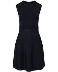 Liu Jo - Lace-Insert Sleeveless Mini Dress - Lyst