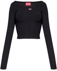 DIESEL - T Ballet D Ribbed Top - Lyst