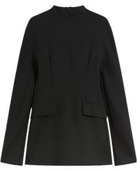Sportmax - Tefrite Long-Sleeved Mini Dress - Lyst