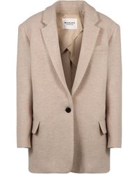 Isabel Marant - Isabel Marant Étoile Single-Breasted Long-Sleeved Blazer - Lyst