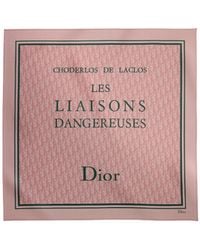 Dior - Printed Square Scarf - Lyst