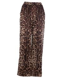 Dolce & Gabbana - Leopard Print Pajama Pants - Lyst