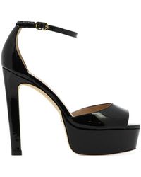 Stuart Weitzman - 'Disco Platform' High Heeled Sandals - Lyst