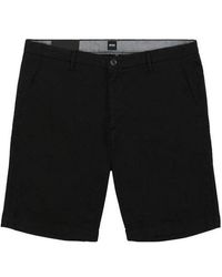 BOSS - Belt Loop Shorts - Lyst