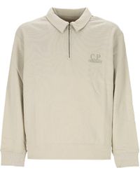 C.P. Company - Logo-Embroidered Polo Shirt - Lyst
