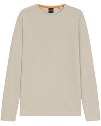 BOSS - Logo-Embroidered Sweater - Lyst
