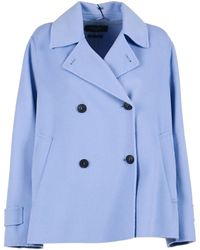 Weekend by Maxmara - Wkdfantino Double-Breasted Coat - Lyst