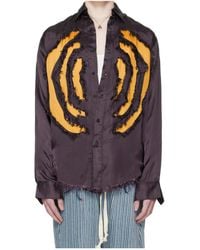Edward Cuming - Vortex Lung Long-Sleeved Shirt - Lyst
