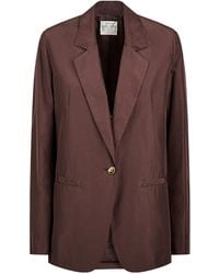 forte_forte - Long-Sleeved Suit Jacket - Lyst