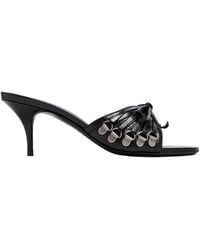 Balenciaga - Cagole Heeled Sandals - Lyst