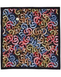 Gucci - Printed Silk Pocket Square - Lyst