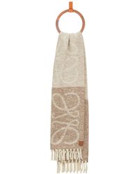 Loewe - Anagram Fringed Scarf - Lyst