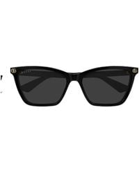 Gucci - Eyewear Cat Eye Frame Sunglasses - Lyst