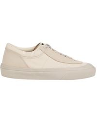 Stone Island - Suede And Canvas Low-Top Sneakers - Lyst