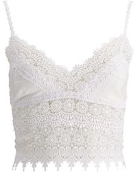 Charo Ruiz - Dana Lace Bralette Top - Lyst