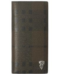 Burberry - B-Shield Vintage Check Bi-Fold Wallet - Lyst