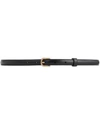 TOTEME - Totême Buckled Thin Belt - Lyst